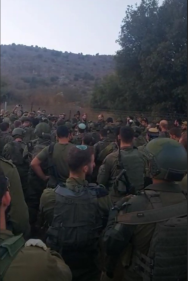 תפילה ביציאה ללבנון של הרב אבי גולדברג הי''ד